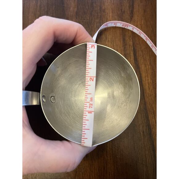 Vintage Ace Kitchen Stainless Steel Soup Ladle, Black Handle, Made in USA, Chef - Picture 4 of 7